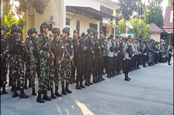 Foto berita: 593 Personel Siaga Kawal Aksi SIMAPITOA