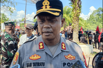 Foto berita: Aksi Massa KNPB Berjalan hingga Berakhir Aman dan Damai