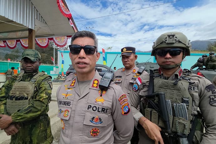 Foto berita: Kapolres Puncak Pastikan Sitkamtibmas Kondusif